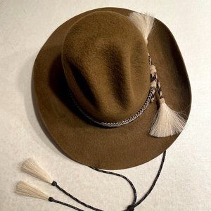 Men's Rare Beaver Felt Cowboy Hat